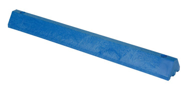 CAR STOP RECYCLED PLASTIC BLUE 48 IN - Model CS-S48-B